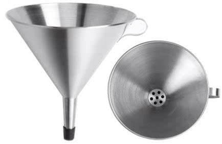 Aluminum funnels